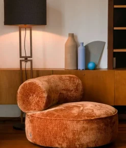 Fauteuil Tilbury Terracotta 100cm
