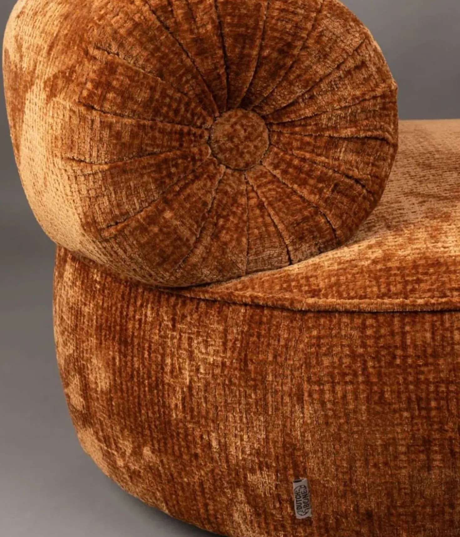 Fauteuil Tilbury Terracotta 100cm