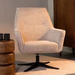 Fauteuil Tod Klei Stof