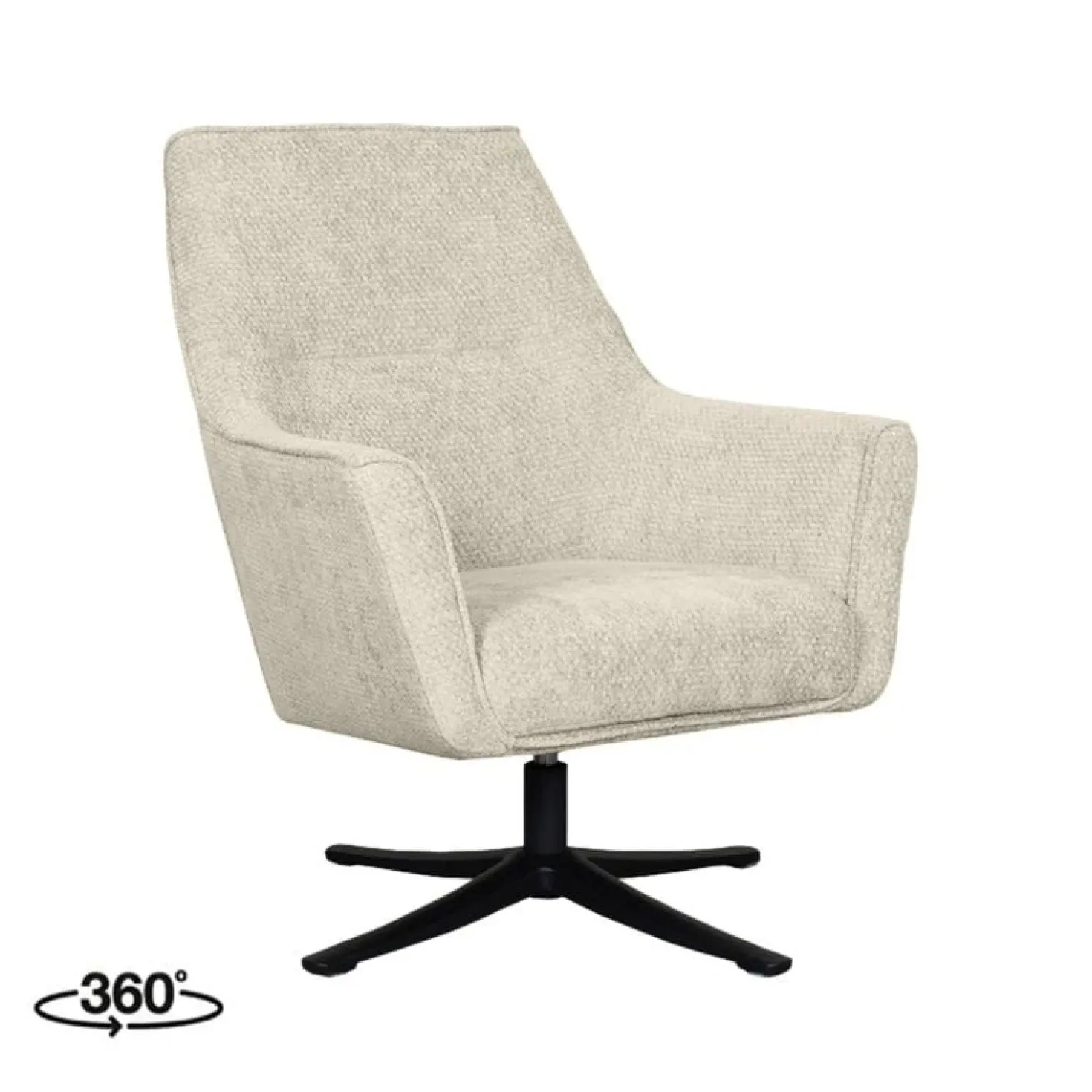 Fauteuil Tod Naturel Stof