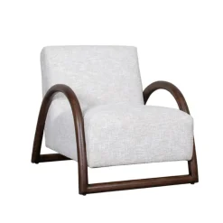 Fauteuil Viggo Naturel Boucle Eiken