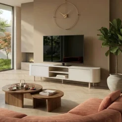 Faye Tv meubel Zand 200 cm