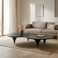Fay Salontafel Zwart 162 cm