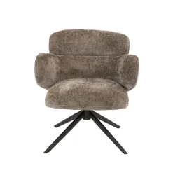 Federico Fauteuil Hoven Champagne-bruin