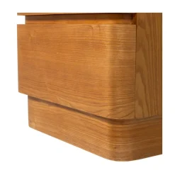Fejo Nachtkastje 2 lades Naturel 40cm