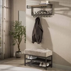 Fenna Schoenenbank Bruin|Zand 86cm