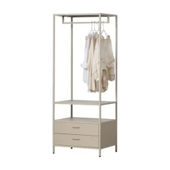 Ferris Open kledingkast metaal zand 70cm
