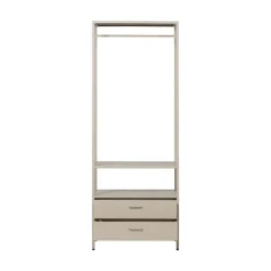 Ferris Open kledingkast metaal zand 70cm