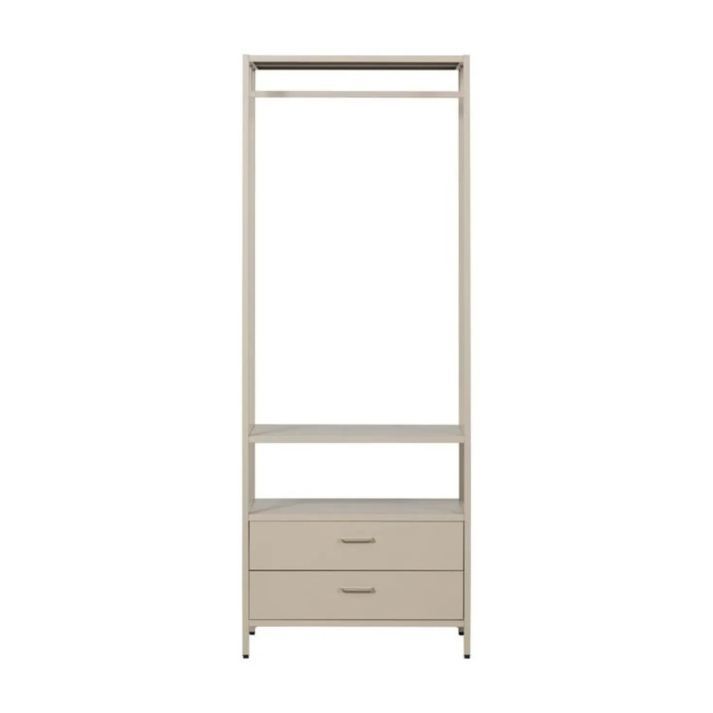 Ferris Open kledingkast metaal zand 70cm