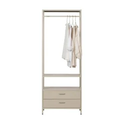 Ferris Open kledingkast metaal zand 70cm