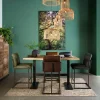 Ferro barstoel Savannah Licht Bruin