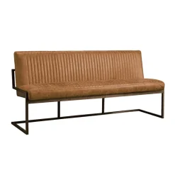 Ferro Eetkamerbank Licht bruin 155cm