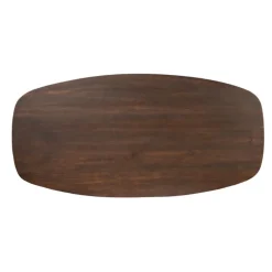 Ferry Eettafel Deens Ovaal Walnoot Eiken 200 cm
