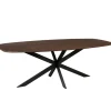 Ferry Eettafel Deens Ovaal Walnoot Eiken 280 cm