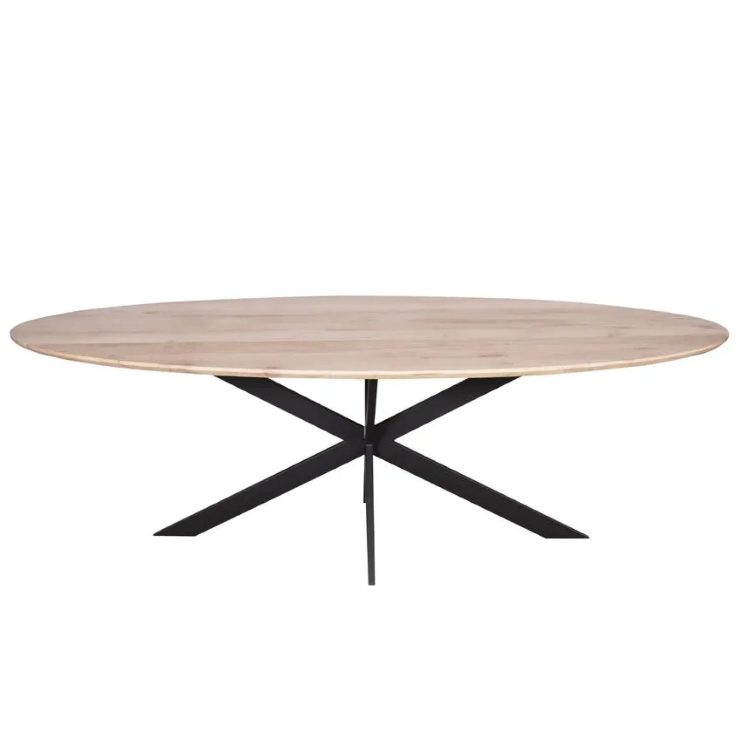 Ferry Eettafel Ovaal Naturel Eiken 240cm