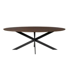 Ferry Eettafel Ovaal Walnoot Eiken 210 cm