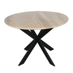 Ferry Eettafel Rond Naturel Eiken 110cm