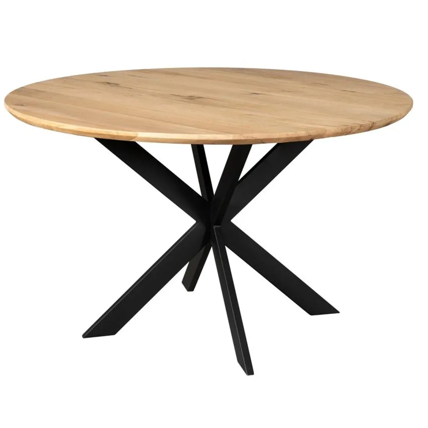 Ferry Eettafel Rond Naturel Eiken 130cm