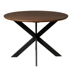 Ferry Eettafel Rond Walnoot Eiken 130 cm