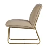 Fie Fauteuil ribstof zand