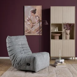 Fien Relaxfauteuil Grijs