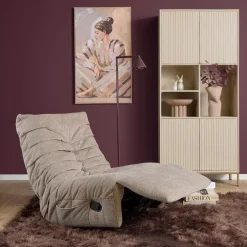 Fien Relaxfauteuil Taupe
