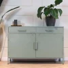 Figue dressoir 120cm olijfgroen