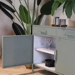 Figue dressoir 120cm olijfgroen