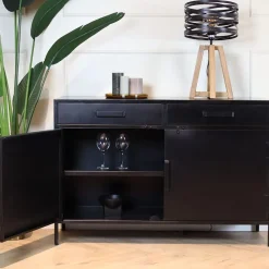 Figue dressoir 120cm zwart