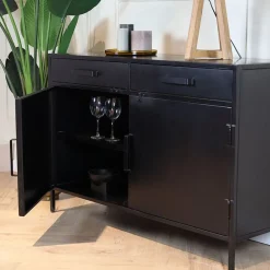 Figue dressoir 120cm zwart