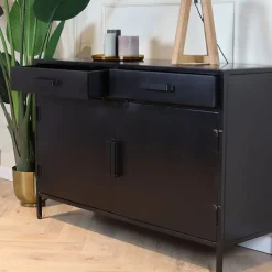 Figue dressoir 120cm zwart