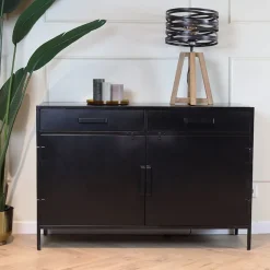 Figue dressoir 120cm zwart