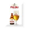 Filou bier - metalen bord
