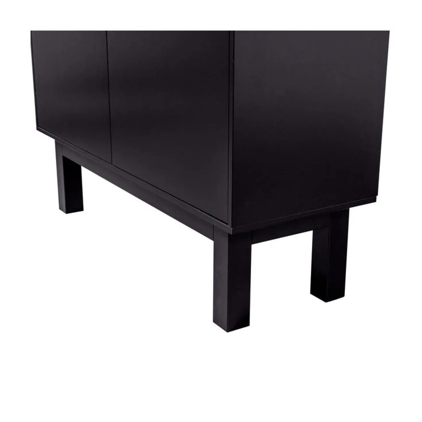 Finca Buffet-/drankkast grenen zwart 110cm
