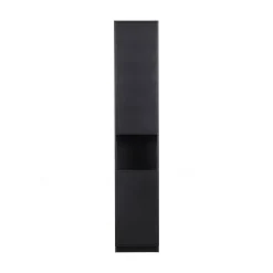 Finca Wandkast smal grenen zwart 40cm