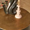 Fiona salontafel zwart goud 60cm