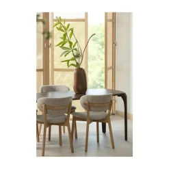 Fiore Eettafel mangohout donkerbruin 230cm