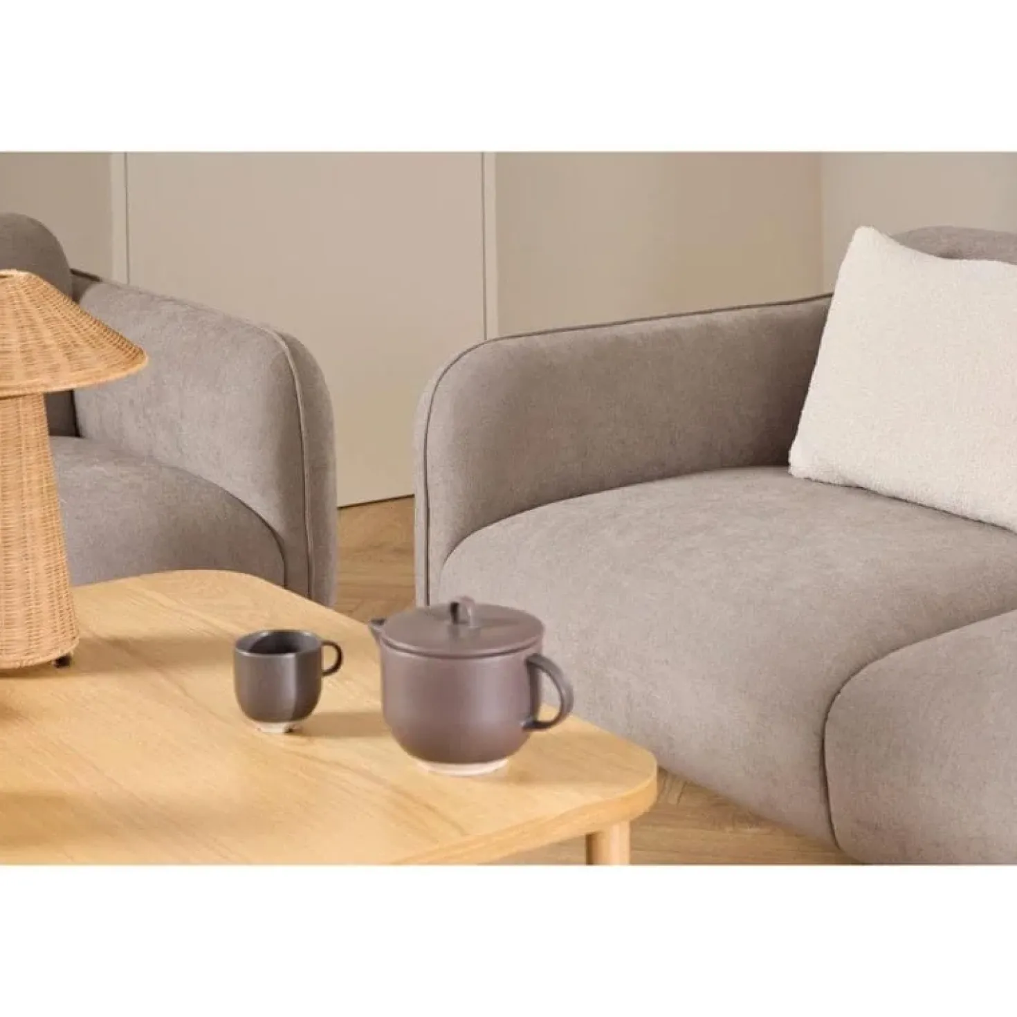 Fjella Salontafel Naturel Eikenhout 90cm