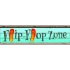 Flip Flop Zone - metalen bord