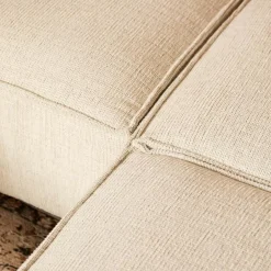 Floris Hoekbank 2,5 zits + Divan Links Beige Stof