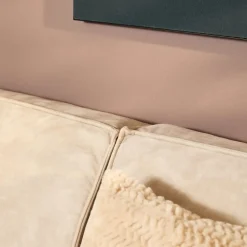 Floris Hoekbank 2,5 zits + Divan Links Beige Velvet
