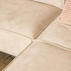 Floris Hoekbank 2,5 zits + Divan Rechts Beige Velvet