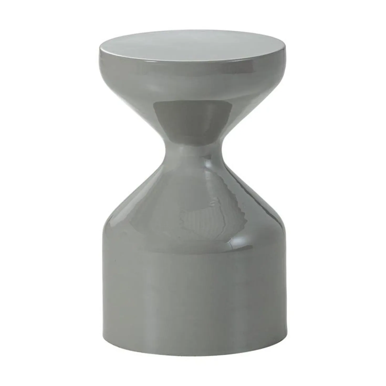 Floyd Bijzettafel metaal lichtgrijs 30cm