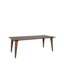 Fly Eetkamertafel Espresso mangohout 220 cm