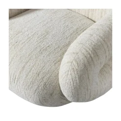 Folke Fauteuil chenille naturel melange