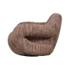 Folke Fauteuil chenille oudroze melange