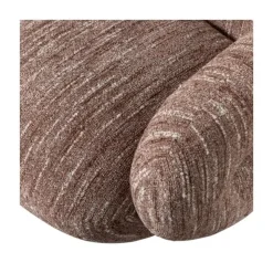 Folke Fauteuil chenille oudroze melange