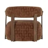 Foon Fauteuil Structuurstof Bruin