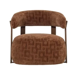 Foon Fauteuil Structuurstof Bruin