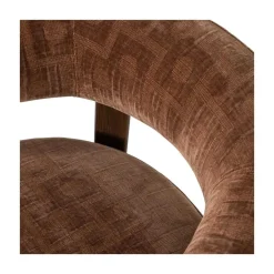 Foon Fauteuil Structuurstof Bruin